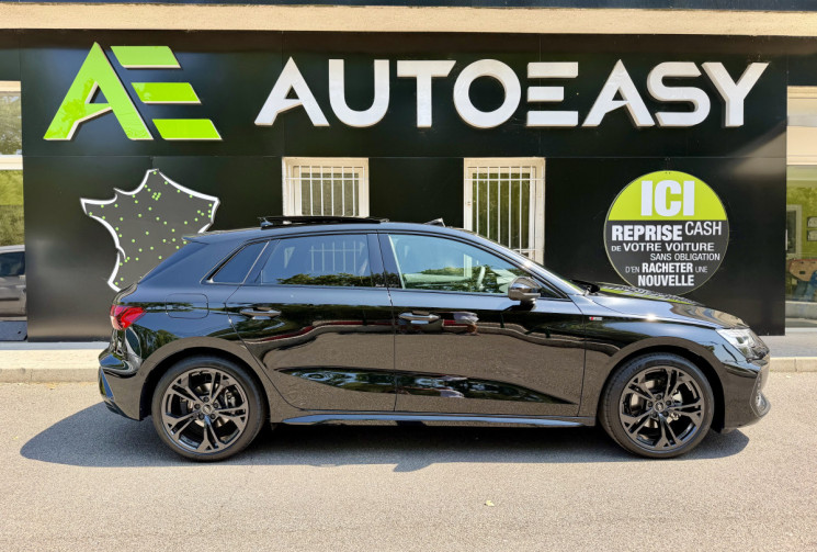 Audi A3 SPORTBACK S-Line 35 TFSi 150 S-Tronic / NEUVE / Toit ouvrant / Sonos / 360° / Garantie 12/27