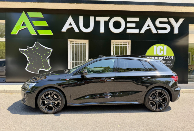 Audi A3 SPORTBACK S-Line 35 TFSi 150 S-Tronic / NEUVE / Toit ouvrant / Sonos / 360° / Garantie 12/27