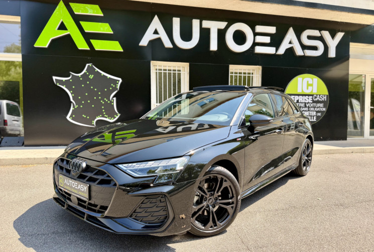 Audi A3 SPORTBACK S-Line 35 TFSi 150 S-Tronic / NEUVE / Toit ouvrant / Sonos / 360° / Garantie 12/27