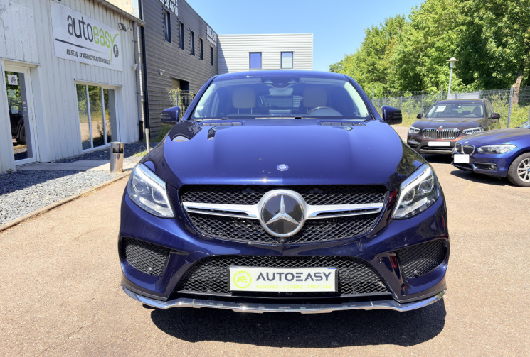 Mercedes Classe GLE Coupé 4Matic 350D 258 ch Fascin. Pack AMG *Cam 360°*Sièges Élect, Chauffants