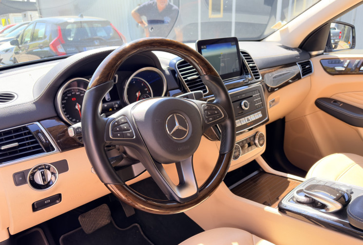 Mercedes Classe GLE Coupé 4Matic 350D 258 ch Fascin. Pack AMG *Cam 360°*Sièges Élect, Chauffants