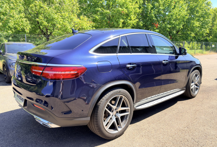 Mercedes Classe GLE Coupé 4Matic 350D 258 ch Fascin. Pack AMG *Cam 360°*Sièges Élect, Chauffants