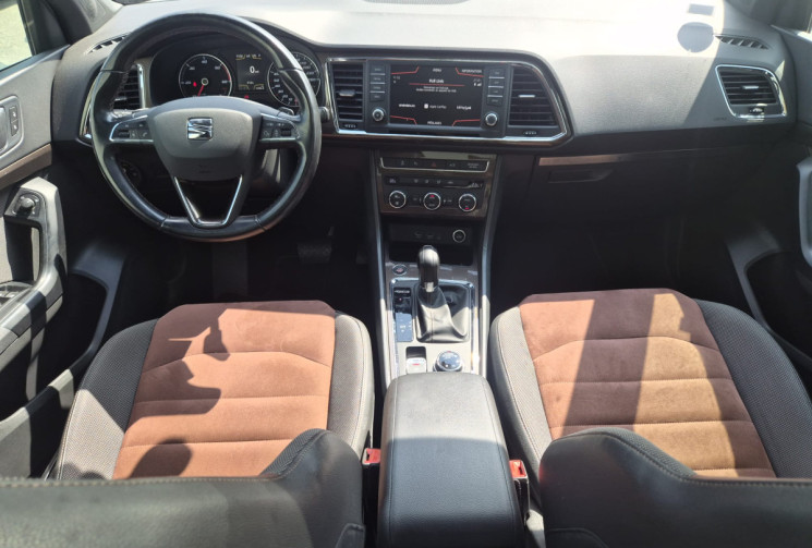 SEAT ATECA 2.0 TDI 4DRIVE DSG7 190 CV * CARPLAY * HAYON ELECTRIQUE * CT OK 