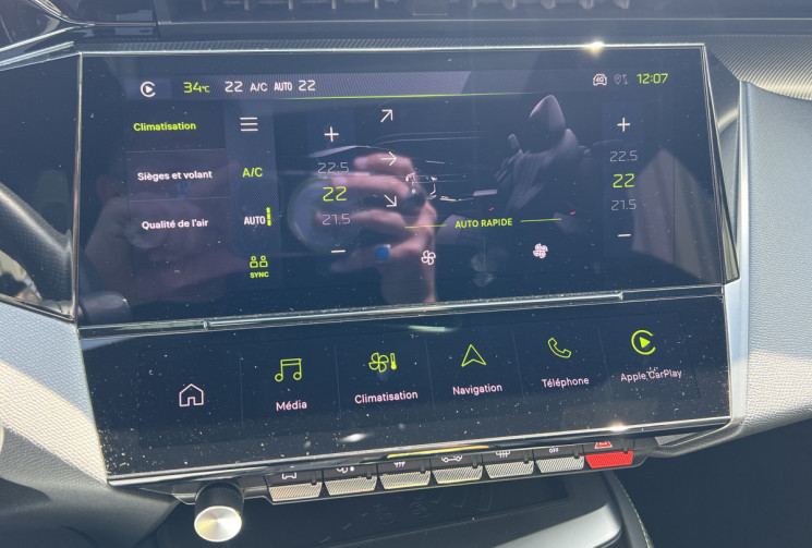 Peugeot 308 GT 130cv Full Option * Caméra 360 * Sièges Massants Chauffants * Carplay * Toit Ouvrant