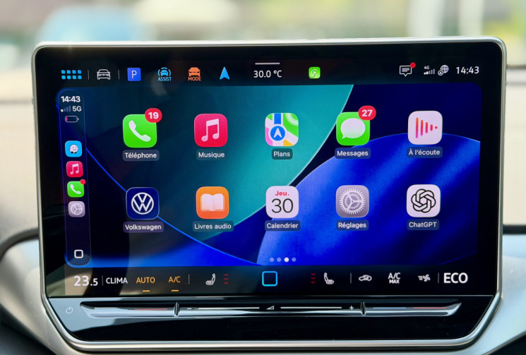 Volkswagen ID.4 Pro 77 kWh Life Max 286 ch / Toit Panoramique / Caméra / CarPlay / 1ère main