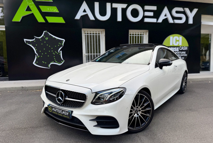 Mercedes CLASSE E Coupe 220 D 194 AMG Sportline 9G-Tronic / Premium + / Burmester / T.O / Tete haute