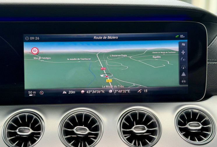 Mercedes CLASSE E Coupe 220 D 194 Sportline 9G-Tronic / Prenium + / Burmester / Toit ouvrant / Cuir