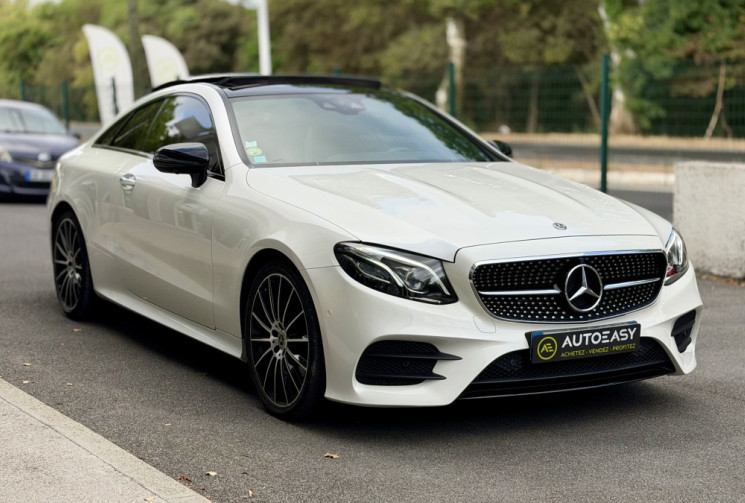 Mercedes CLASSE E Coupe 220 D 194 Sportline 9G-Tronic / Prenium + / Burmester / Toit ouvrant / Cuir
