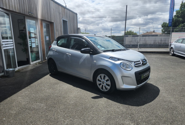 Citroën C1 5 Portes 1.2 VTi  82 / ENTRETIEN SUIVI / DISTRI OK / GARANTIE 12 MOIS