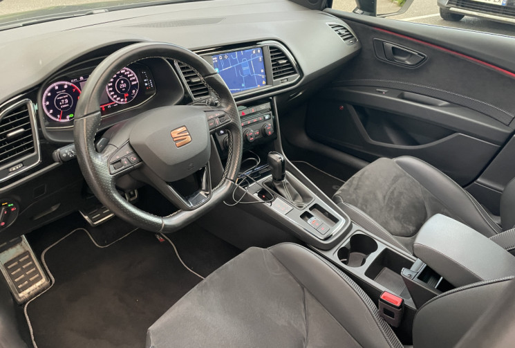 SEAT Leon 2.0 TSI 290 ch Cupra DSG7 / DIGITAL COCKPIT / Siège Chauffant / Toit ouvrant / Beats Audio