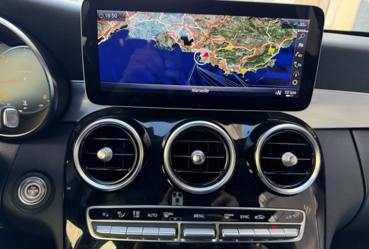 Mercedes Classe C amg line 200 CDi 9G-TRONIC 160 cv Origine France / CARPLAY / CAMERA / MULTI BEAN 