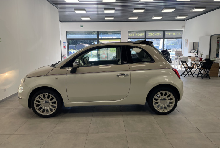 FIAT 500 1.2 70 60eme / carplay / radar ar