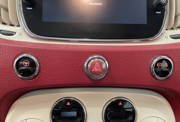 FIAT 500 1.2 70 60eme / carplay / radar ar