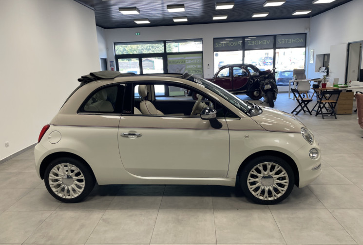 FIAT 500 1.2 70 60eme / carplay / radar ar