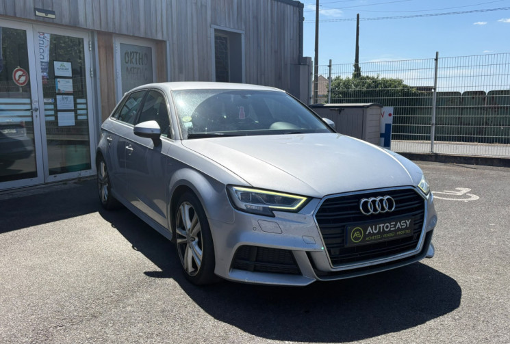 Audi A3 SPORTBACK 2.0 150 S LINE / BOITE AUTO / TRES BON ETAT / GARANTIE 12 MOIS