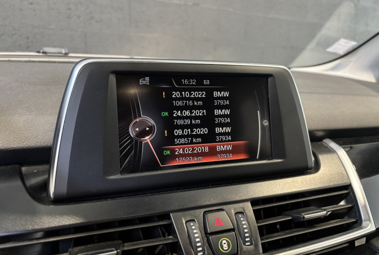 BMW SERIE 2 ACTIVETOURER 216d 116 ch Pack Sport / Entretien complet