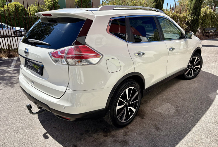 Nissan X-Trail 1.6 DCI 130cv  N-Connect / Blanc Nacre / Toit pano / 7 places / 