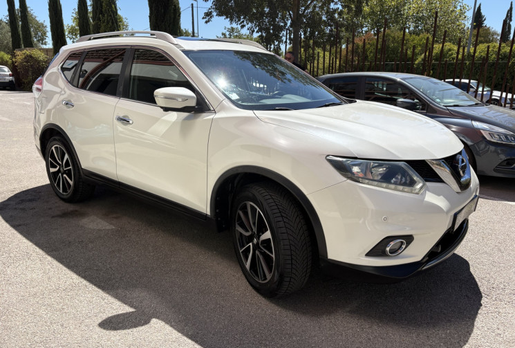 Nissan X-Trail 1.6 DCI 130cv  N-Connect / Blanc Nacre / Toit pano / 7 places / 