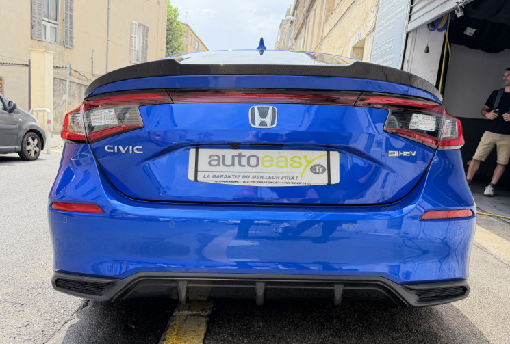 Honda Civic sport + pack carbon e:HEV 2.0 i-MMD 184 HEV e-CVT 143 cv / Origine France 1er main /