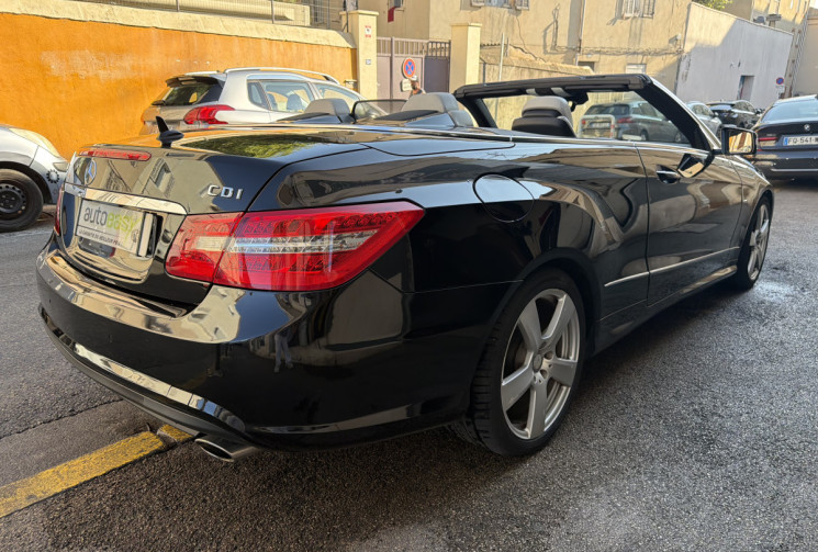 Mercedes CLASSE E CABRIOLET avantgarde 350 CDi 3.0 CDI V6 24V DPF 7G-TRONIC BlueEFFICIENCY 265 cv 
