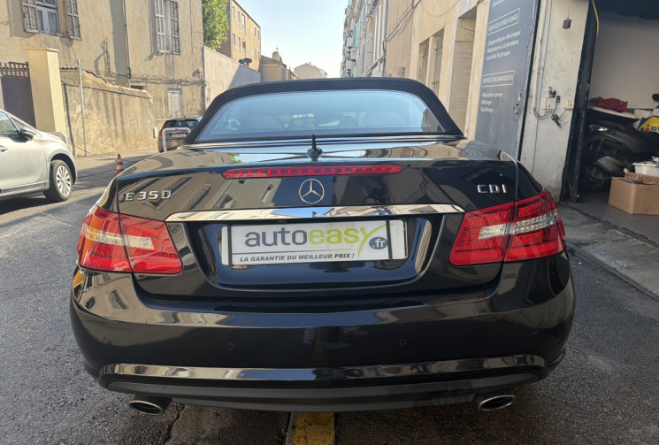 Mercedes CLASSE E CABRIOLET avantgarde 350 CDi 3.0 CDI V6 24V DPF 7G-TRONIC BlueEFFICIENCY 265 cv 