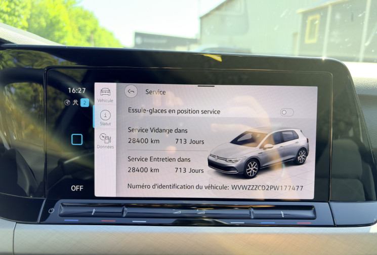 Volkswagen Golf 8 1.5 eTS 150 ch DSG7 Life-Caméra de recul-Entretiens OK VW-Garantie 6 Mois 