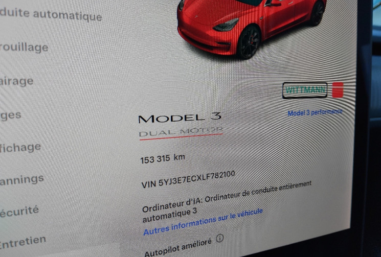 Tesla Model 3 Performance AWD