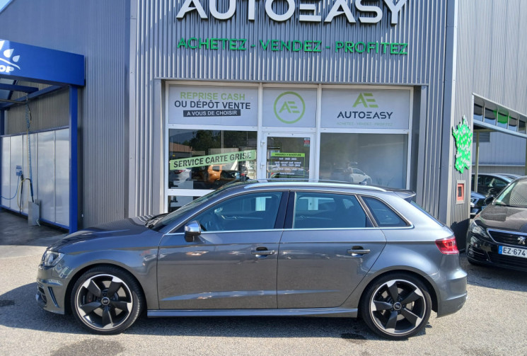 Audi S3 SPORTBACK 2.0 tfsi quattro 300 cv gris daytona