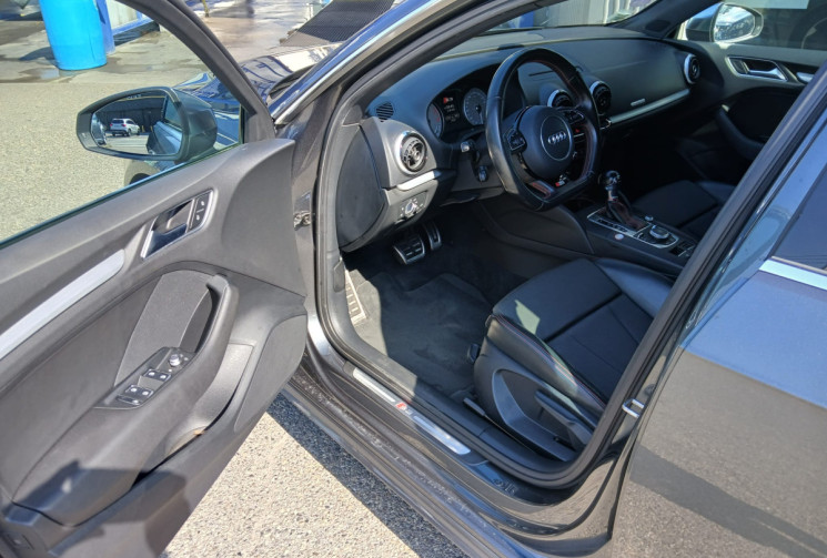 Audi S3 SPORTBACK 2.0 tfsi quattro 300 cv gris daytona