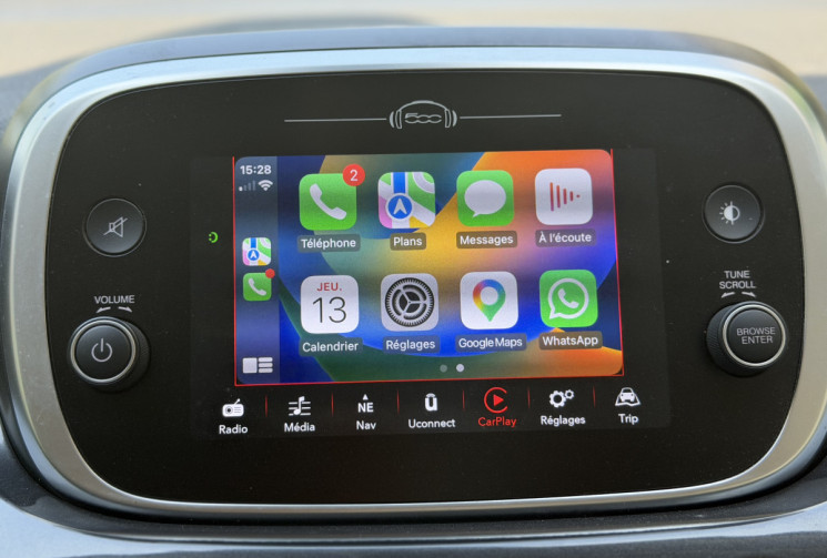 FIAT 500X Cross 1.0i Turbo 120 Firefly / CarPlay / Caméra de recul / Garantie 6 Mois 