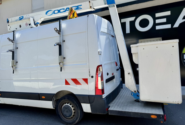 Renault Master Nacelle SOCAGE 12VT 2.3 DCi 145 ch / PAS de TVA / 12 metres / 980H / Camera de recul