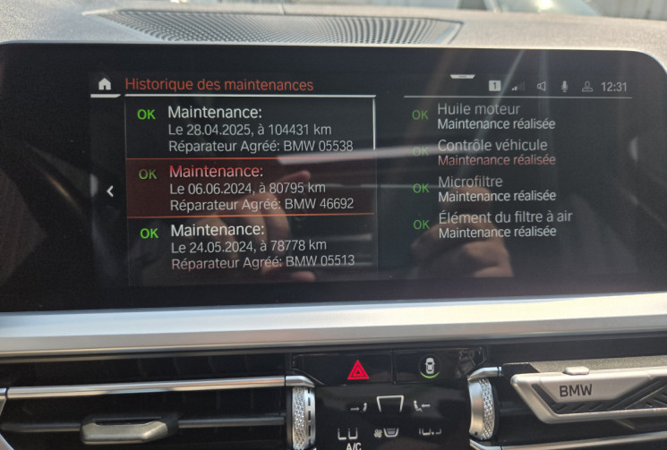 BMW Série 3 320d xDrive 2.0 d 16V Steptronic8 190 cv FULL OPTIONS