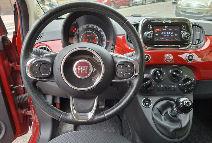 FIAT 500 1.2 MPi 69 cv POP 64700 kms distri ok