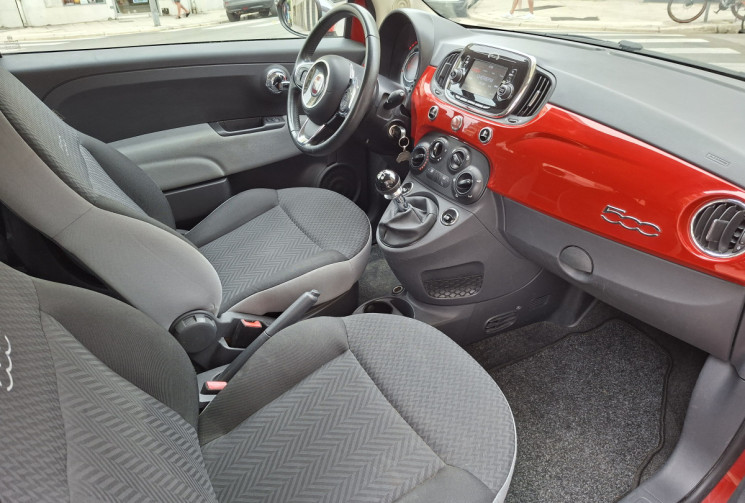 FIAT 500 1.2 MPi 69 cv POP 64700 kms distri ok