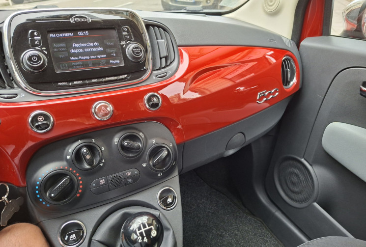 FIAT 500 1.2 MPi 69 cv POP 64700 kms distri ok