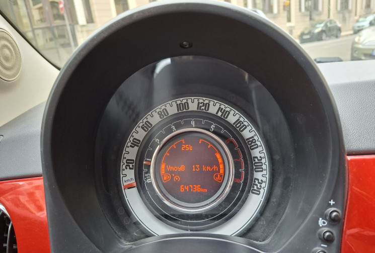 FIAT 500 1.2 MPi 69 cv POP 64700 kms distri ok
