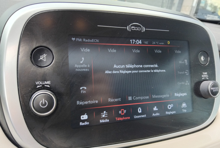 FIAT 500X Phase 2 1.3 MultiJet 16V 4x2 95ch - Sièges chauffants - Toit Ouvrant