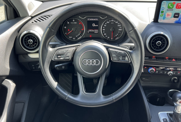 Audi A3 Sportback 2.0 TDI 150 cv S-Tronic7 * Carplay * Caméra * Keyless * Entretien OK * Phase 2