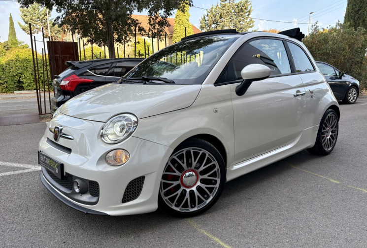 Abarth 500C 500 C 595 Turismo 1.4T-Jet 160cv / Super état / Echap MONZA / Cabriolet / Ba DUALOGIC
