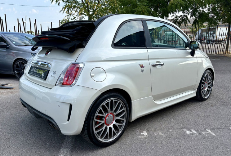 Abarth 500C 500 C 595 Turismo 1.4T-Jet 160cv / Super état / Echap MONZA / Cabriolet / Ba DUALOGIC