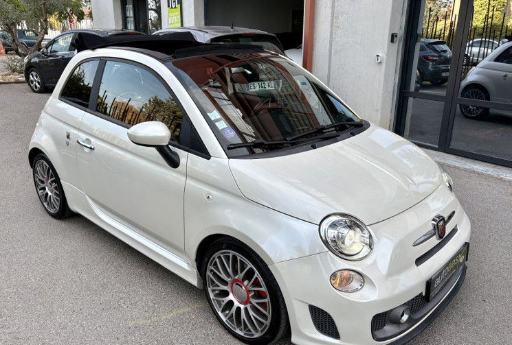 Abarth 500C 500 C 595 Turismo 1.4T-Jet 160cv / Super état / Echap MONZA / Cabriolet / Ba DUALOGIC