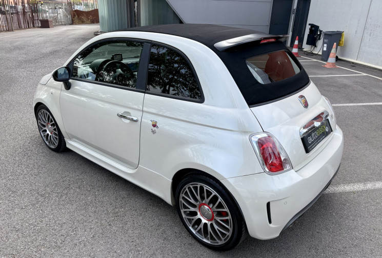 Abarth 500C 500 C 595 Turismo 1.4T-Jet 160cv / Super état / Echap MONZA / Cabriolet / Ba DUALOGIC