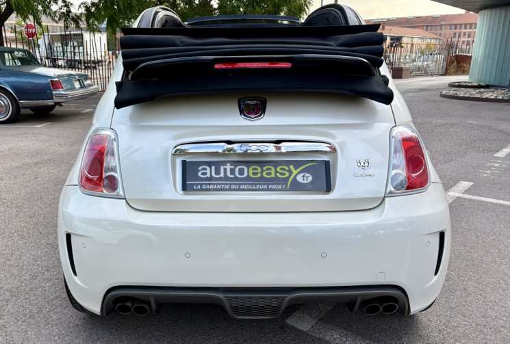 Abarth 500C 500 C 595 Turismo 1.4T-Jet 160cv / Super état / Echap MONZA / Cabriolet / Ba DUALOGIC