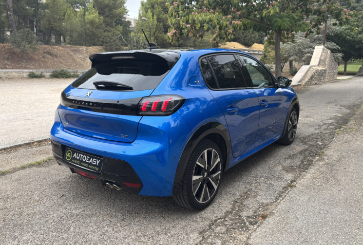 Peugeot 208 130ch EAT8 GT - ENTRETIEN A JOUR - CAMERA DE RECUL - CARPLAY - TOIT PANORAMIQUE 