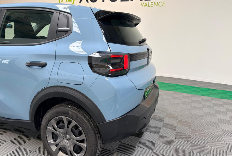 Citroën C3 1.2L 100CV TURBO - MOTEUR A CHAINE - GARANTIE CONSTRUCTEUR FEV 2028-FINITION YOU