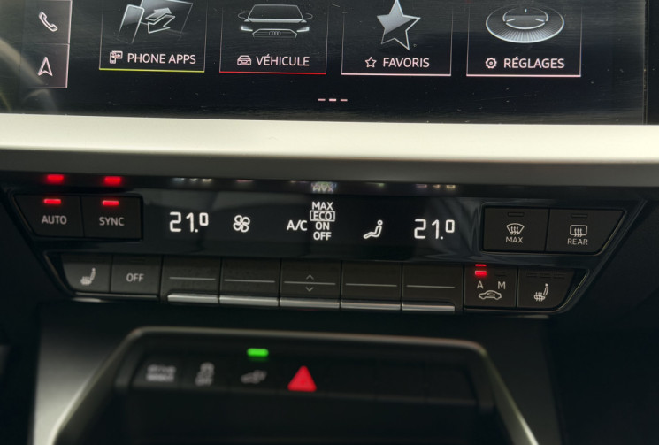Audi A3 SPORTBACK 40 TFSI-e 204 Design S-Tronic 6 / Rechargeable / CarPlay / Sièges chaufs / Caméra 
