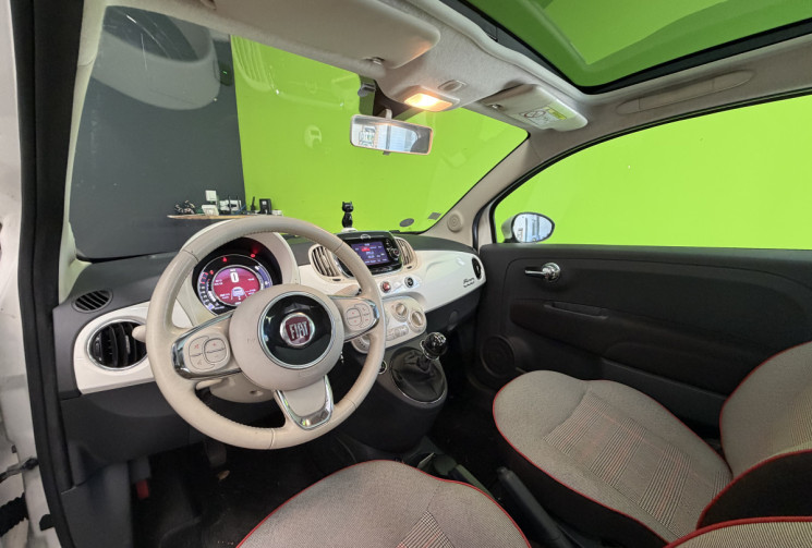 FIAT 500 1.2 l 69 cv LOUNGE 50000 KM