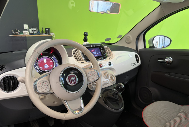 FIAT 500 1.2 l 69 cv LOUNGE 50000 KM