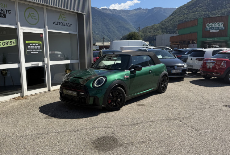 Mini MINI CABRIOLET F57 John Cooper Works 231 ch BVA8 Finition JCW - British Racing Green