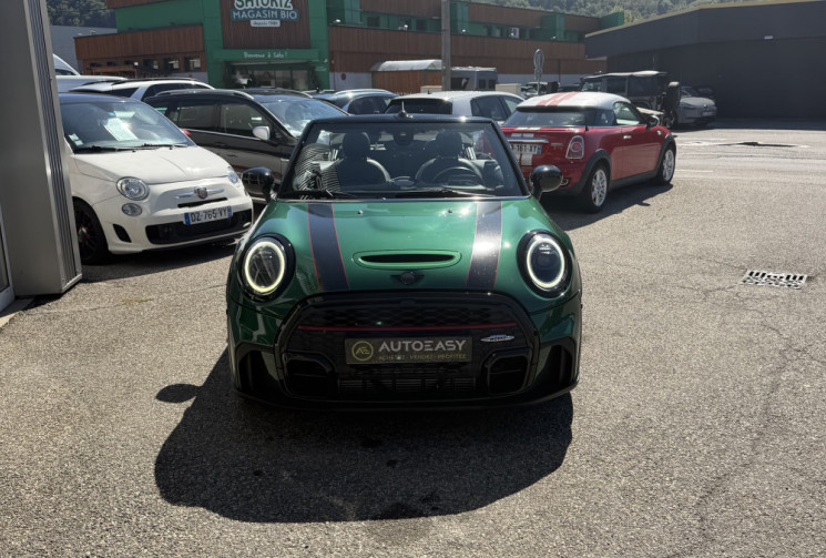 Mini MINI CABRIOLET F57 John Cooper Works 231 ch BVA8 Finition JCW - British Racing Green